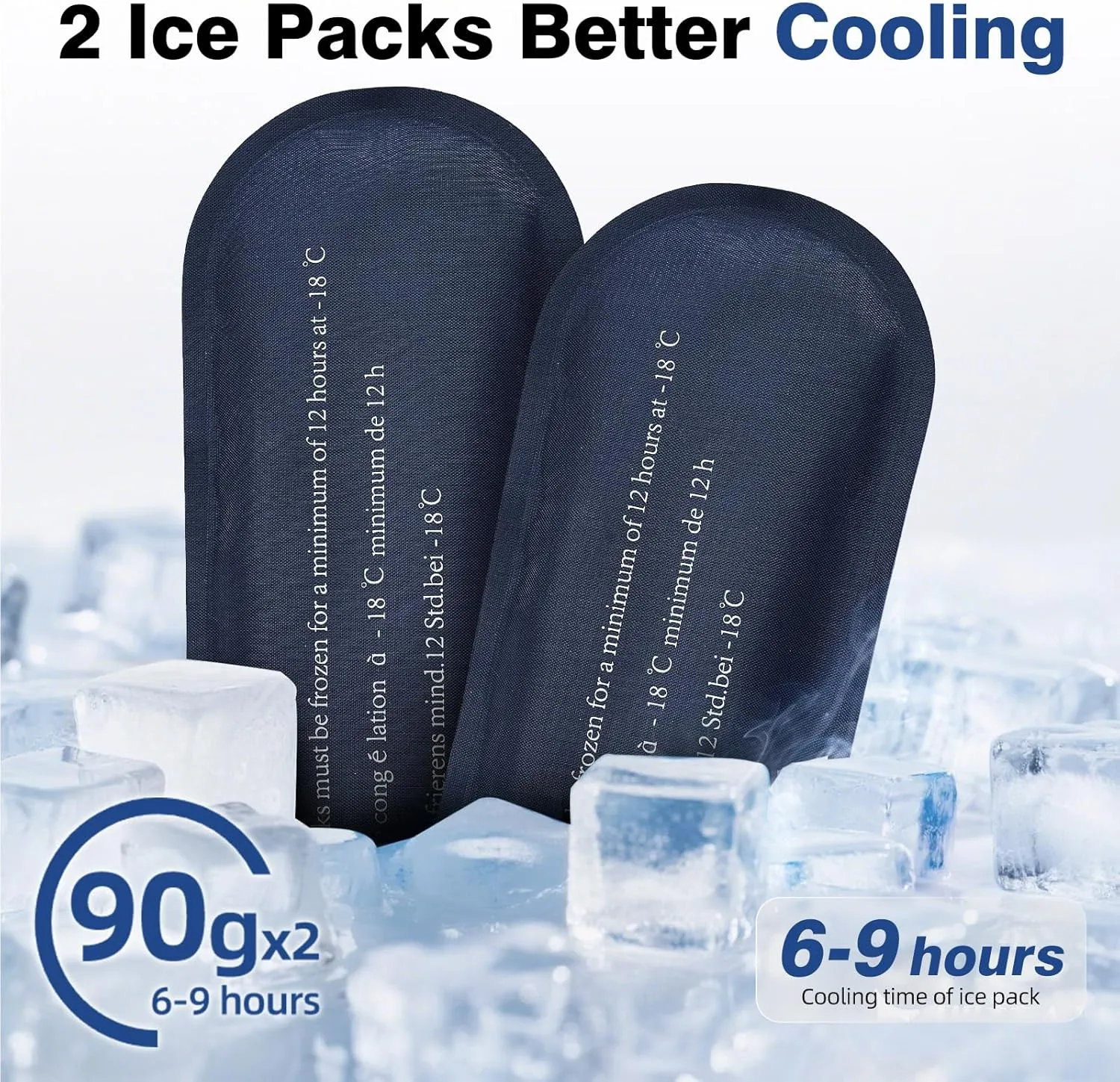 apollo walker Insulin Cooler Travel Case Diabetic Medication Cooler with Ice Packs and Insulation Liner