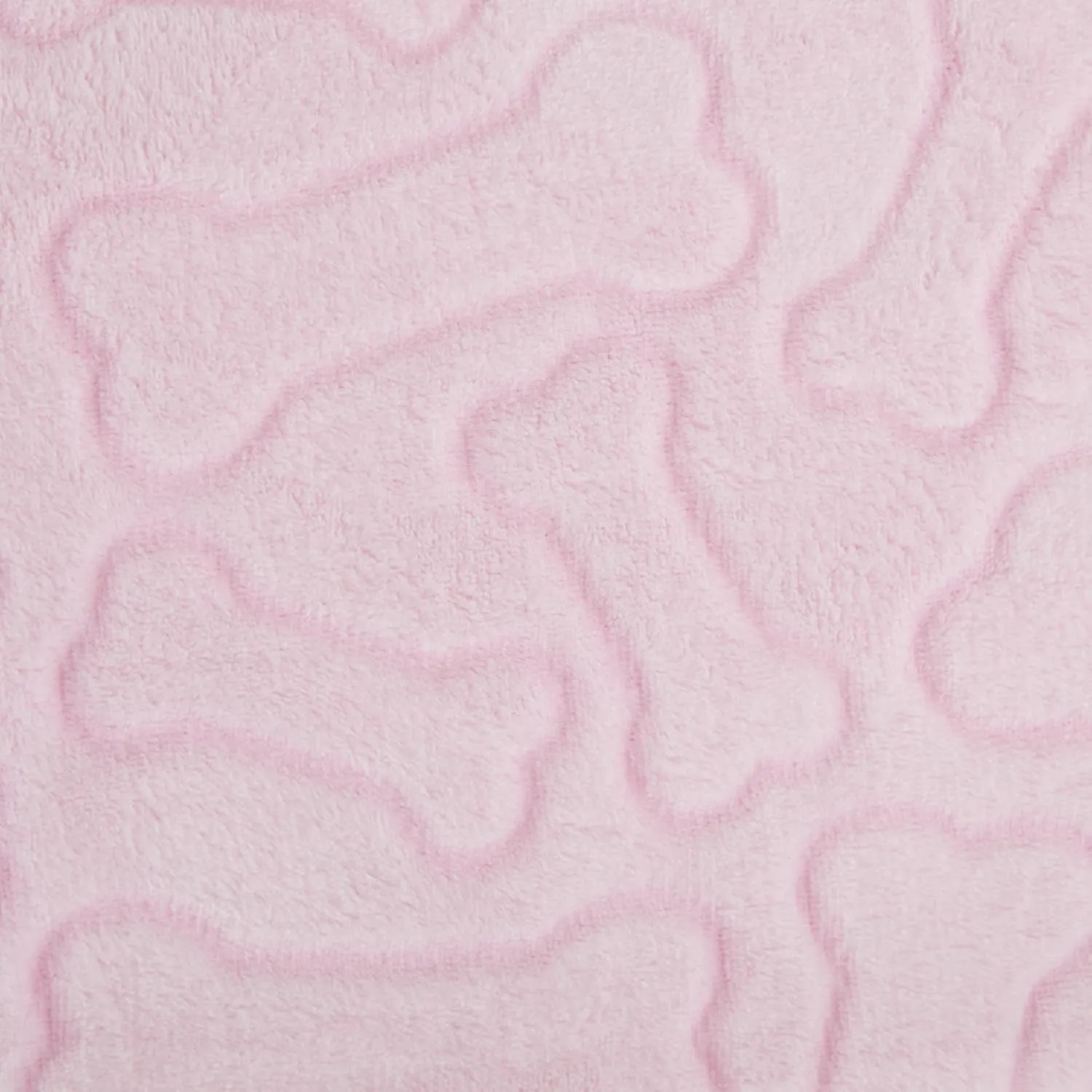 Bone Dry Embossed Bone Print Pet Blanket, Pink, 36x48"