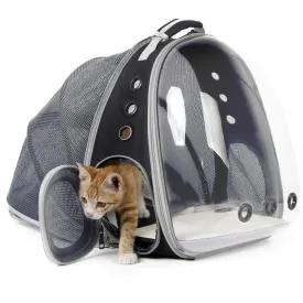 Cat Carrier Backpack Expandable Tent Bed