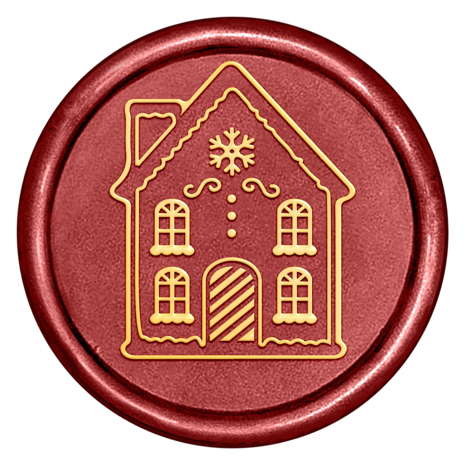 Christmas Gingerbread House Wax Seal Stamps
