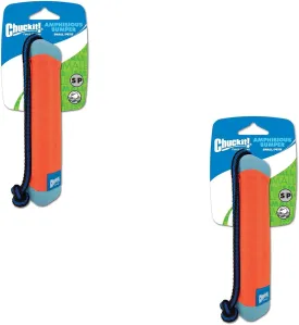 Chuckit! Amphibious Bumper Toy Small - 6.75" Long x 2.5" Wide (1 Pack) - Pack of 2