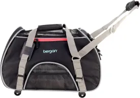 Coastal Pet- Bergan - Wheeled Comfort Carrier - Black and Grey