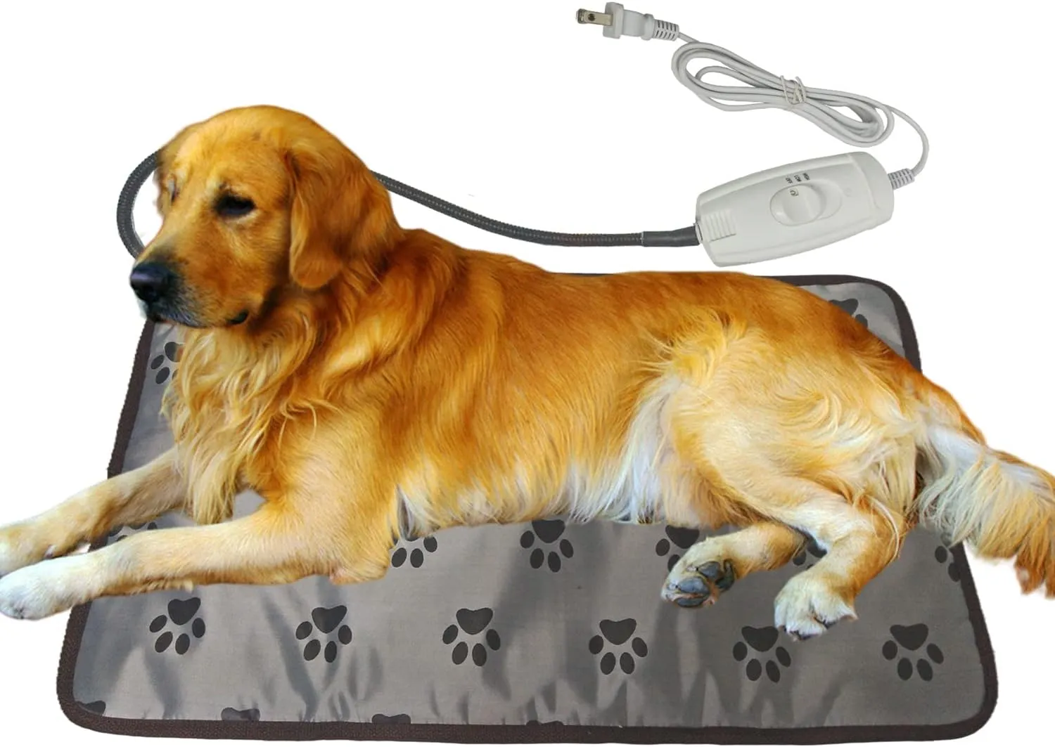 Dog Heating Pad Waterproof Pet Heated Mat, Cat Heating pad, Puppy Heating pad for whelping Box Outdoor Dog House,Easy Clean