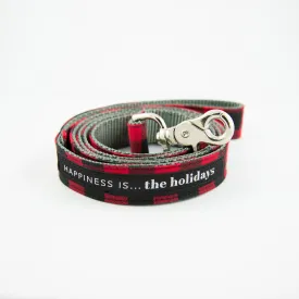 Dog Holidays Buffalo Plaid Leash