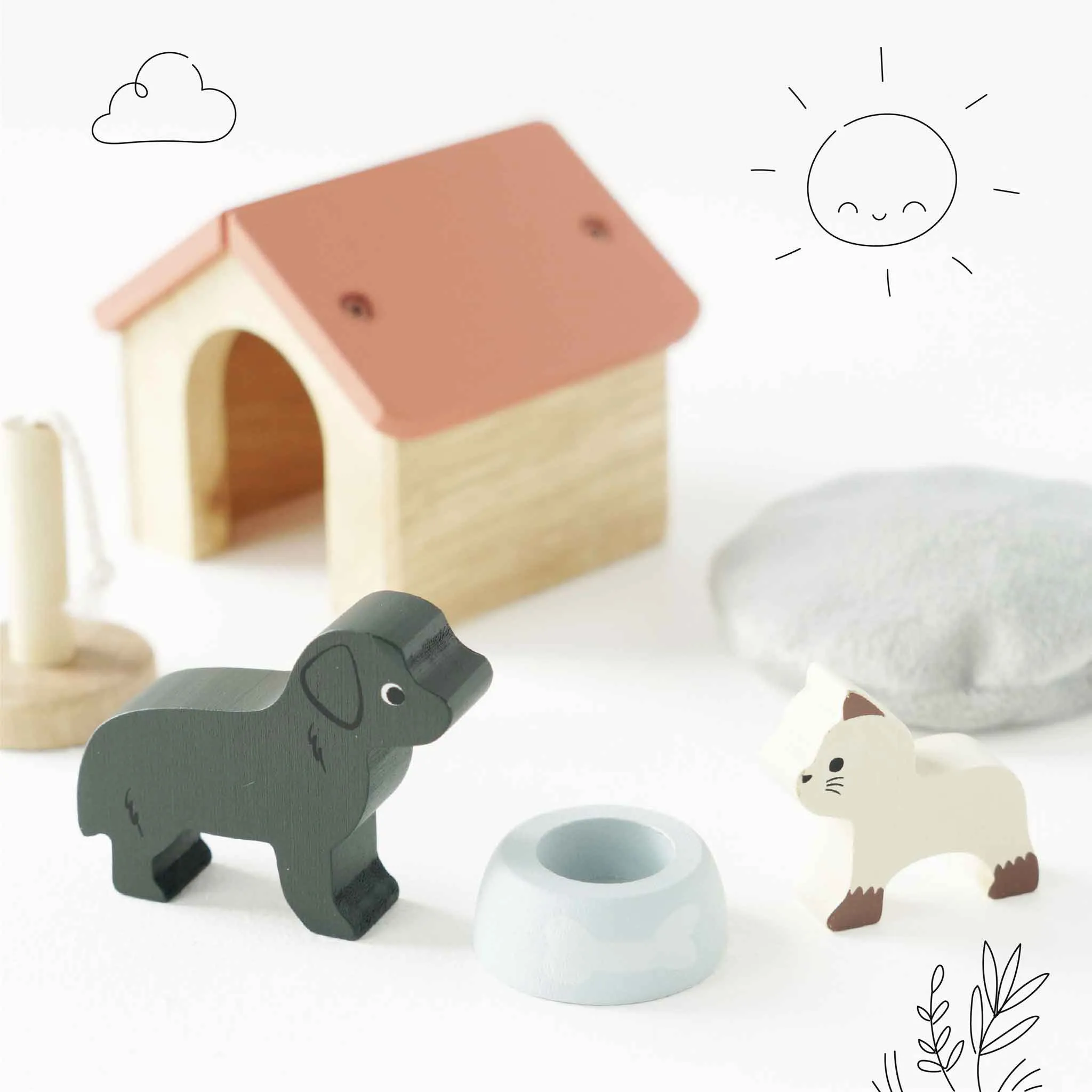 Doll House Pet Set