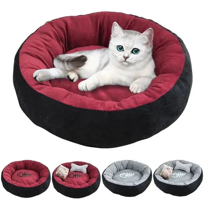 Donut Cuddler Cat Bed