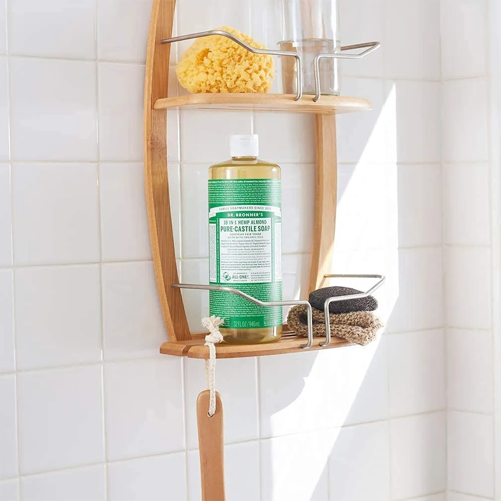 Dr. Bronner's Pure-Castile Magic Liquid Soap  Made with Organic Oils 32 oz (3-Pack) Almond, Citrus, Tea Tree, Body Wash, Face Soap, Dish Soap, Laundry, Pet Wash, Multi-Purpose Natural Soap