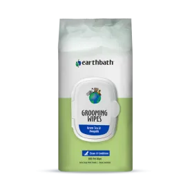 Earthbath Green Tea and Awapuhi Grooming Wipes 100-pack