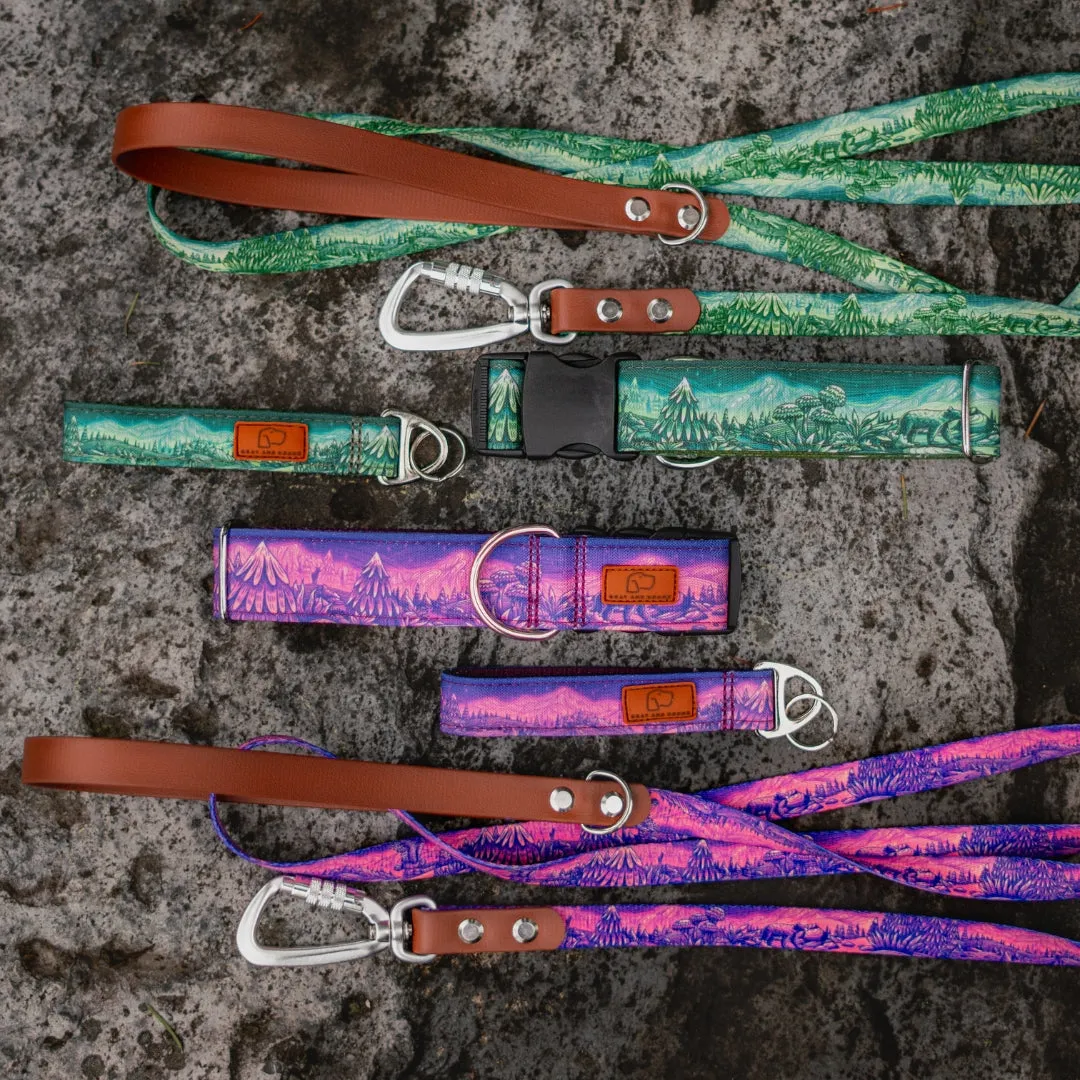 Enchantments in Green Dog Leash [Limited Edition Artist Series]