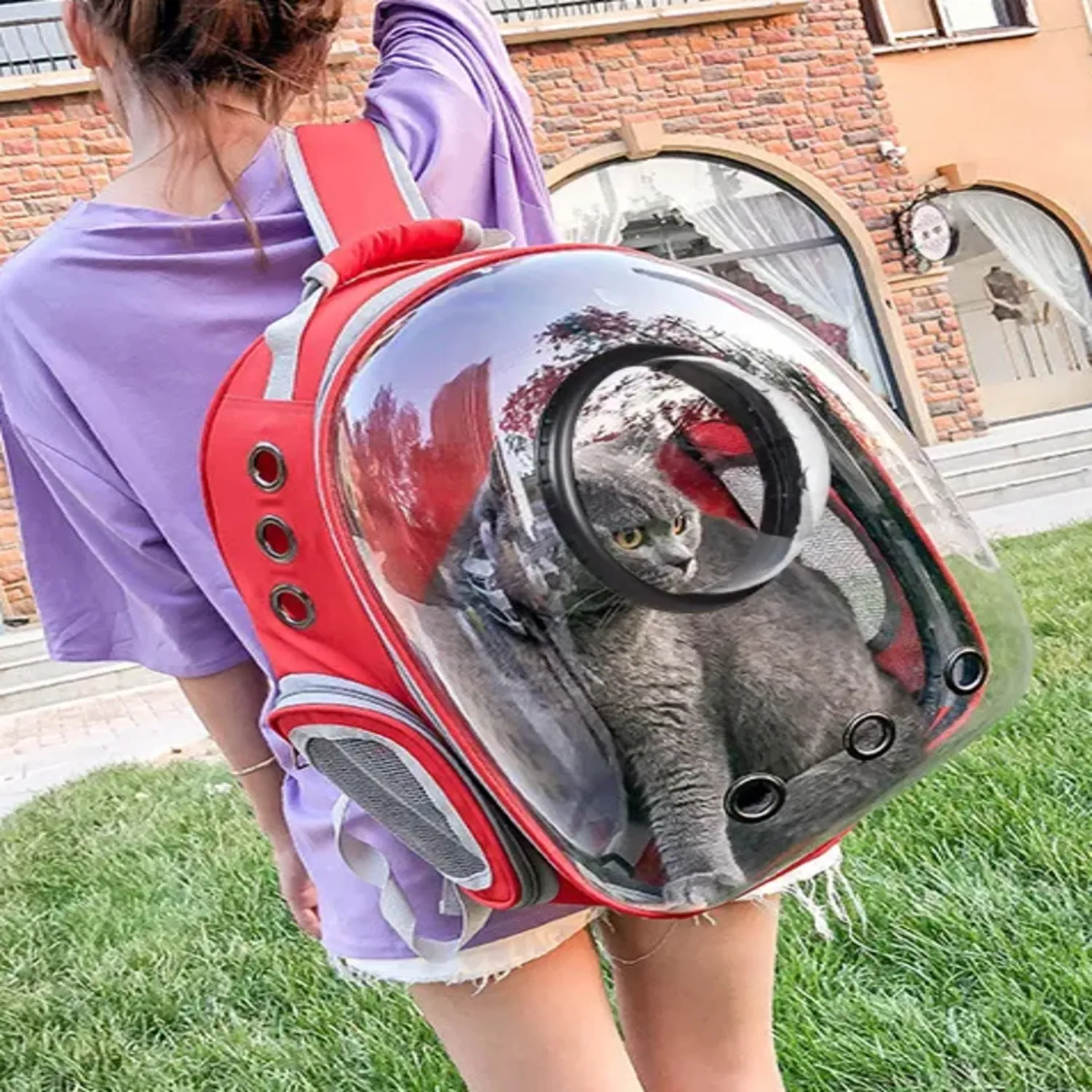 Floofi Expandable Space Capsule Backpack