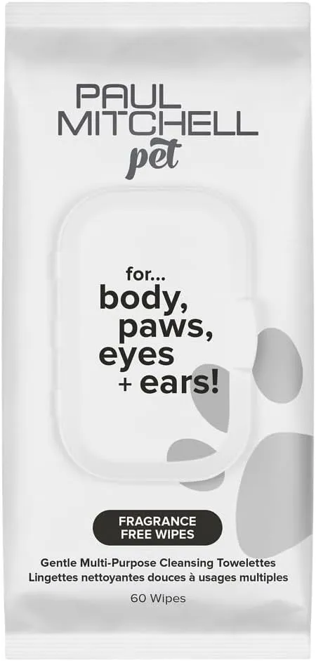 Fragrance Free Wipes, Gentle Multi-Purpose Cleansing Towelettes