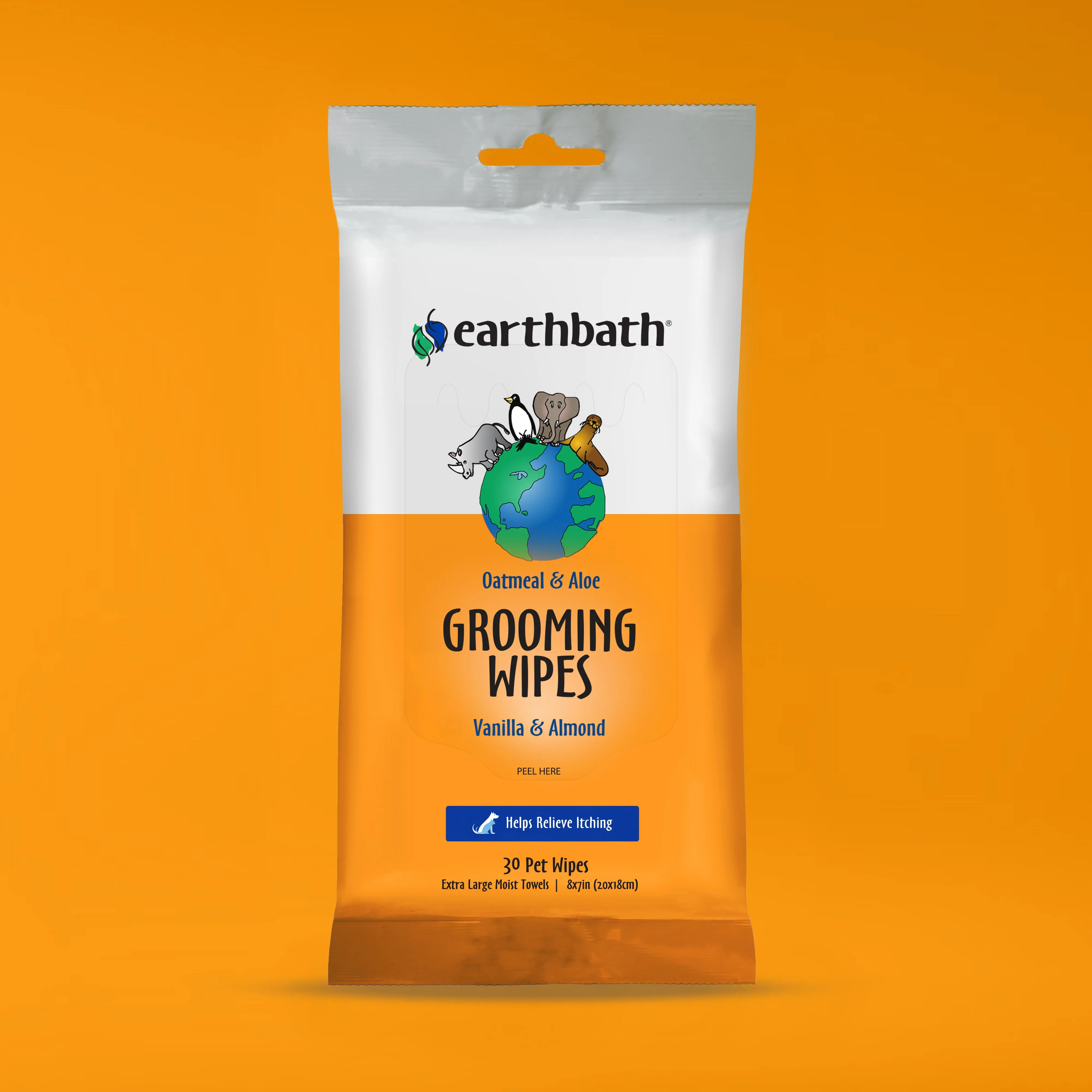 Grooming Wipes - Oatmeal & Aloe