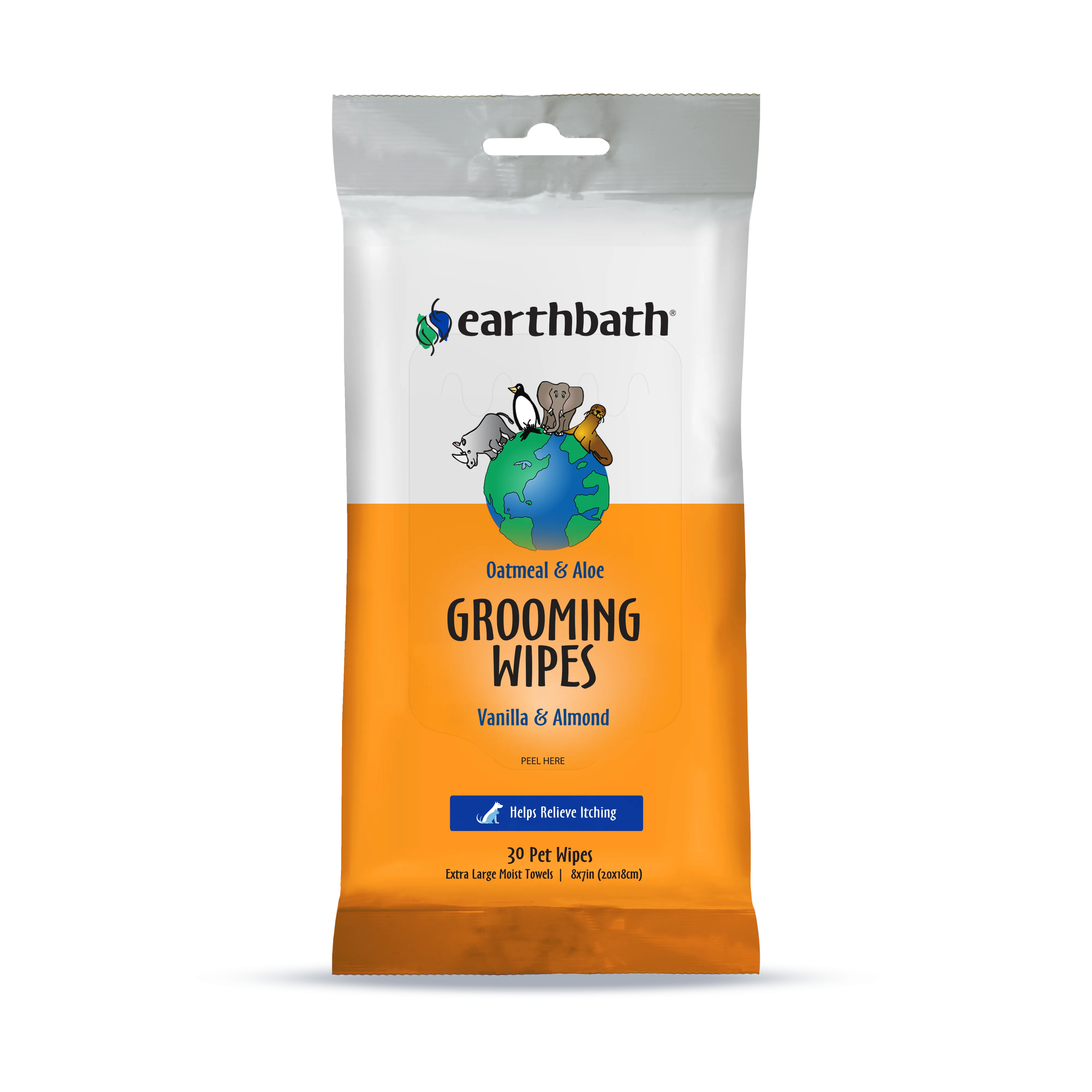 Grooming Wipes - Oatmeal & Aloe