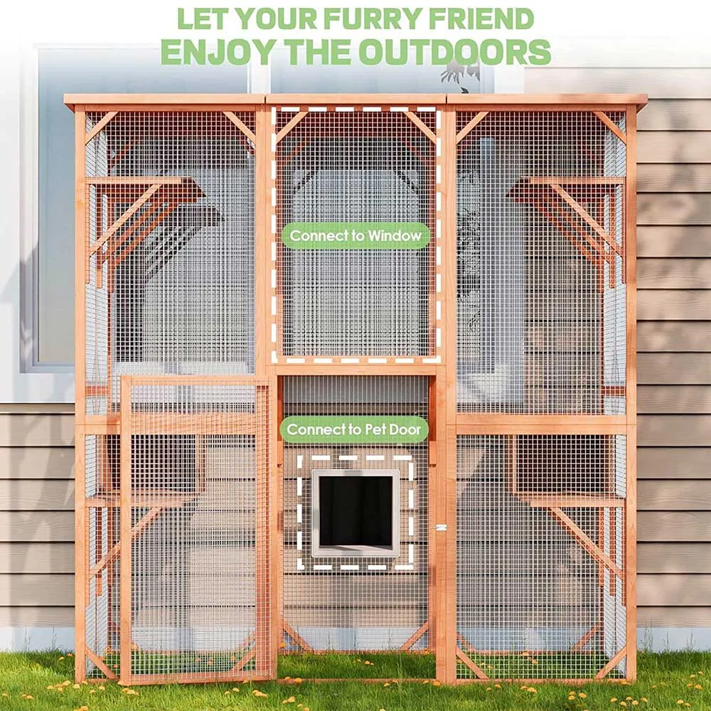 Large Outdoor Cat House