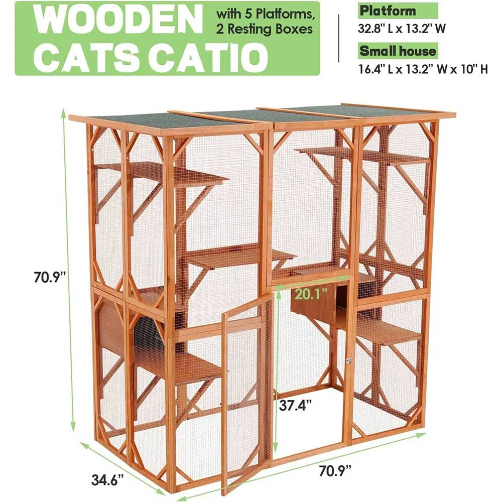 Large Outdoor Cat House
