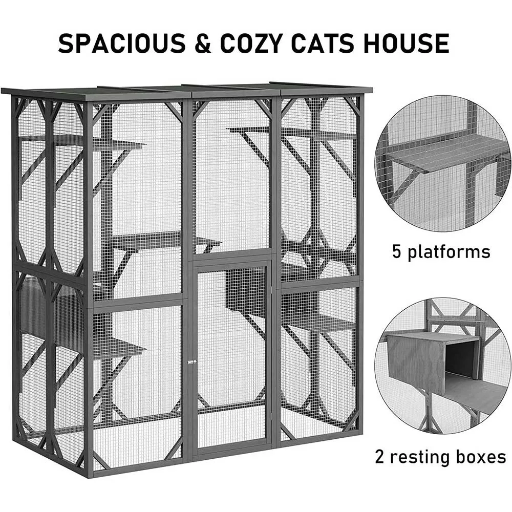 Large Outdoor Cat House