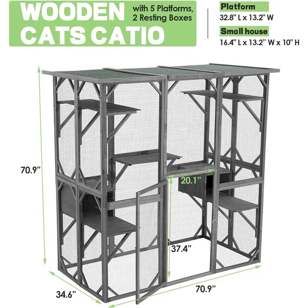 Large Outdoor Cat House