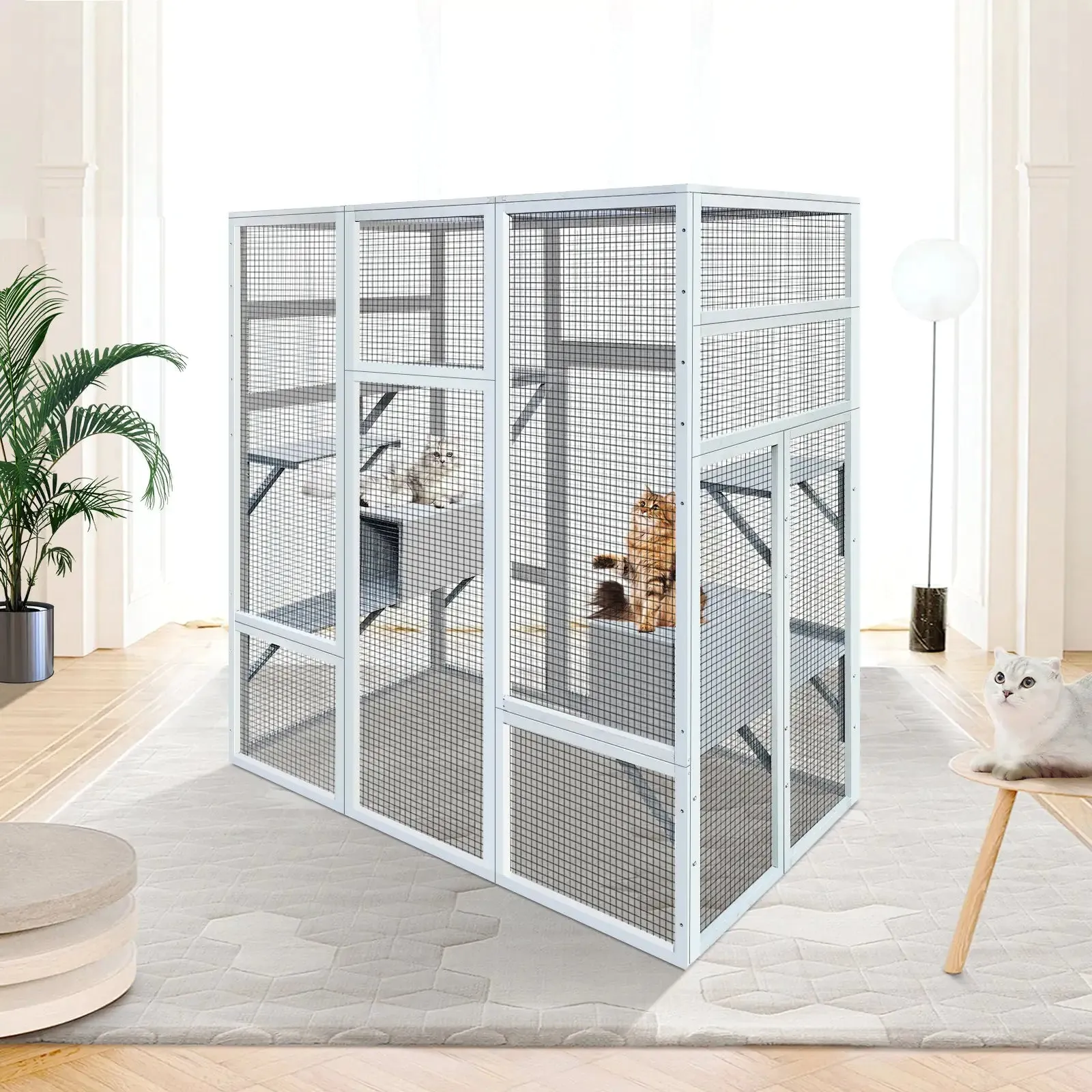Large Outdoor Wooden Catio