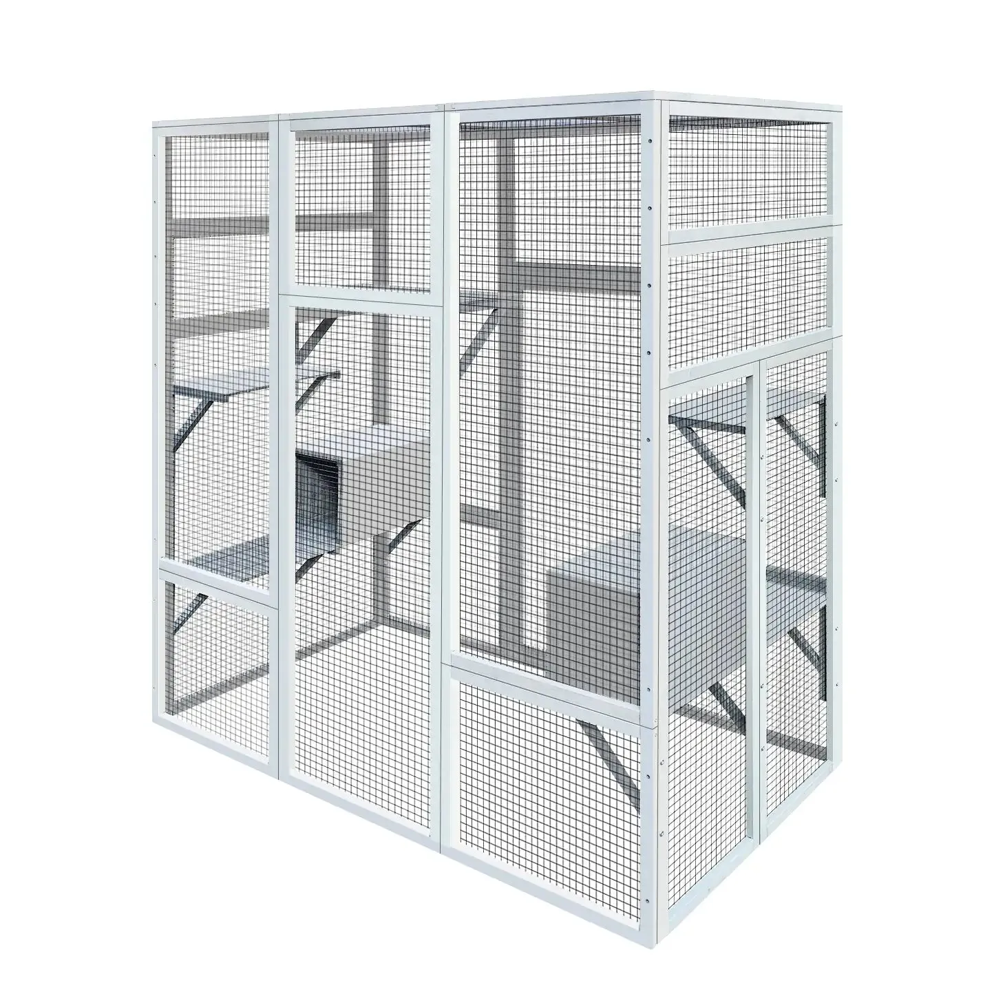 Large Outdoor Wooden Catio