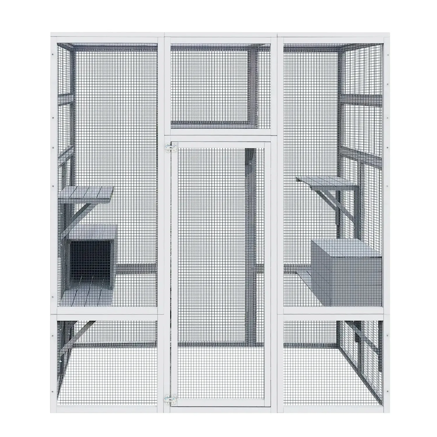 Large Outdoor Wooden Catio