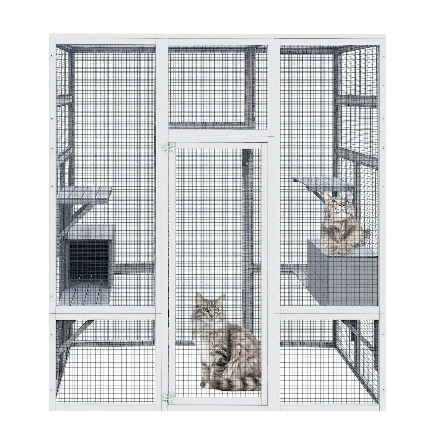 Large Outdoor Wooden Catio