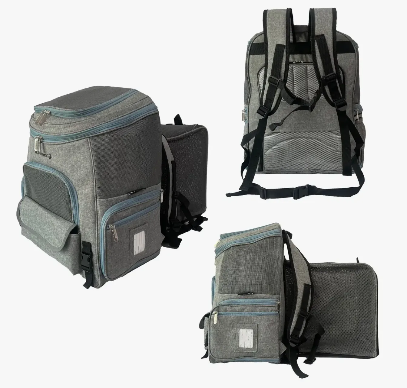 MR PEANUTS Tahoe Series Expandable Backpack Pet Carrier