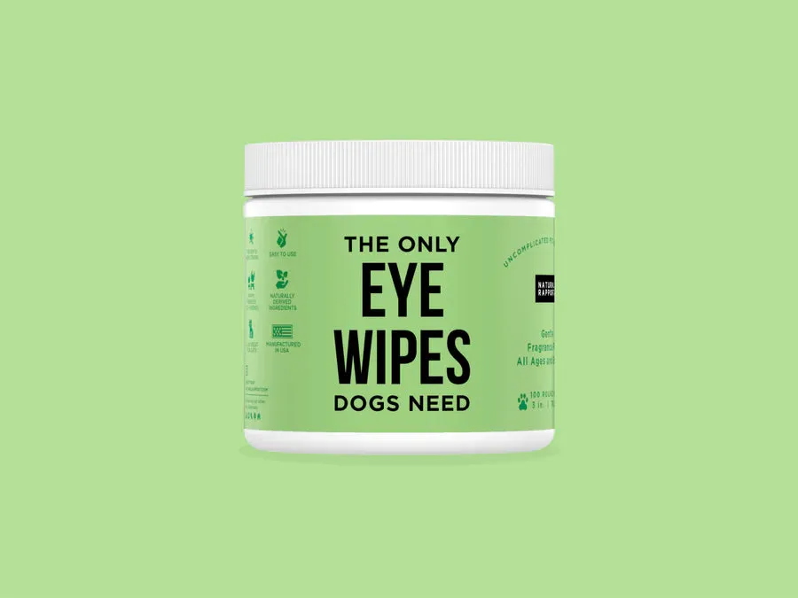 Natural Rapport The Only Eye Wipes - Dog Eye Wipes - Wholesale