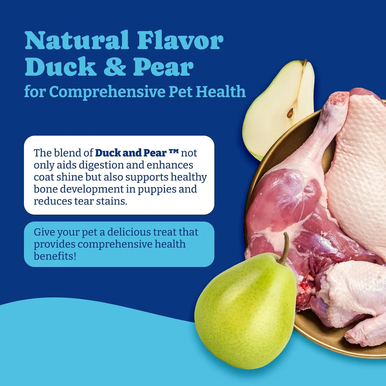 No Poo Chews for Dogs, Coprophagia Deterrent, Stool Eating Deterrent - with Probiotics, Fiber Blend, Natural Deterrent - Digestive Health & Immune Support - 180 Soft Chews, Duck & Pear Flavor