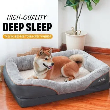Orthopedic Dog Bed w/Memory Foam 4 Ultimate Support and Superior Com4t