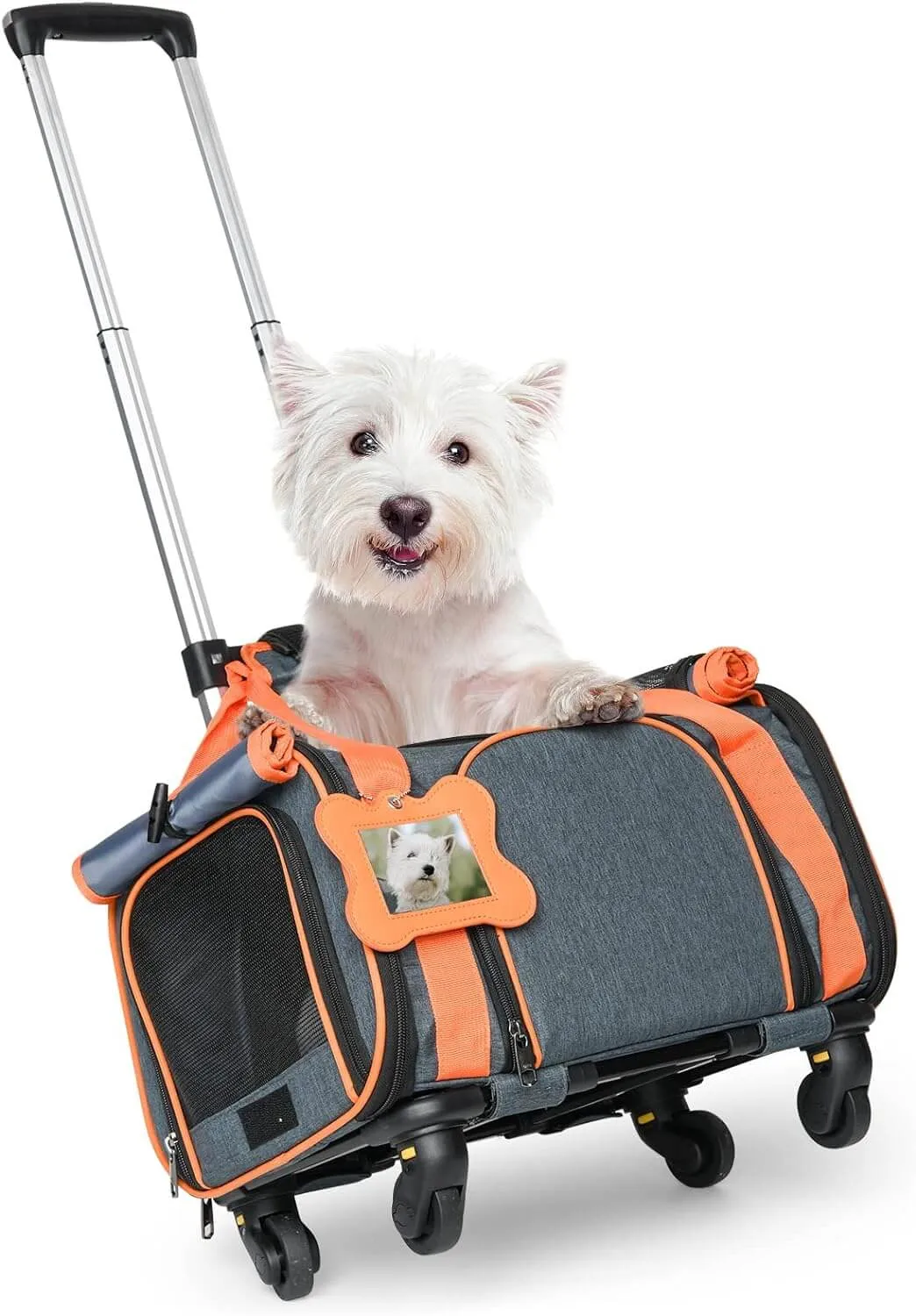 Pet Carrier Airline Approved for Small Dogs & Cats Puppy