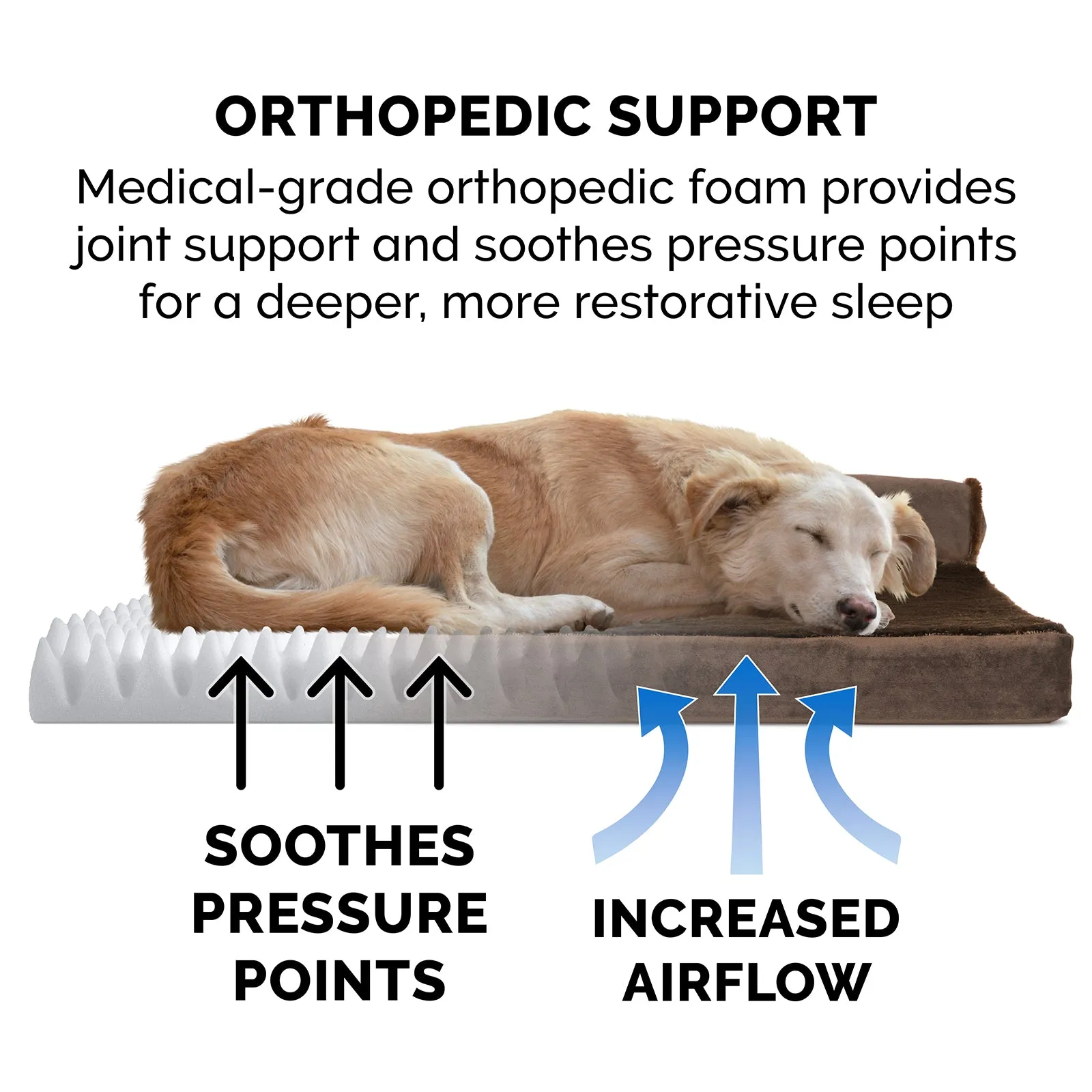 Plush & Velvet L-Shaped Chaise Couch Pet Bed