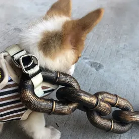 Simulation Chain for Dogs - Stylish, Lightweight Dog Leash
