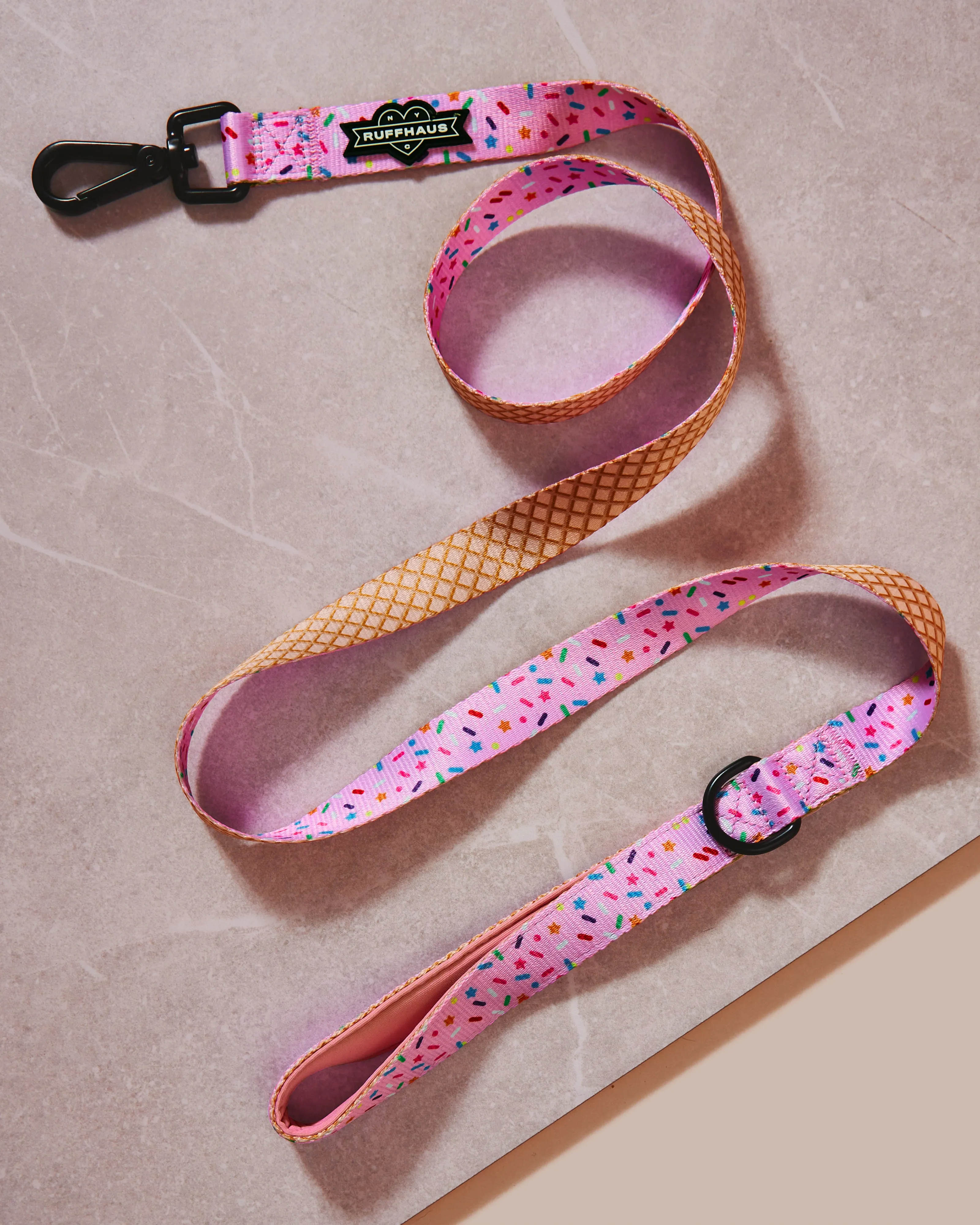 Sprinkle Me Pink Dog Leash