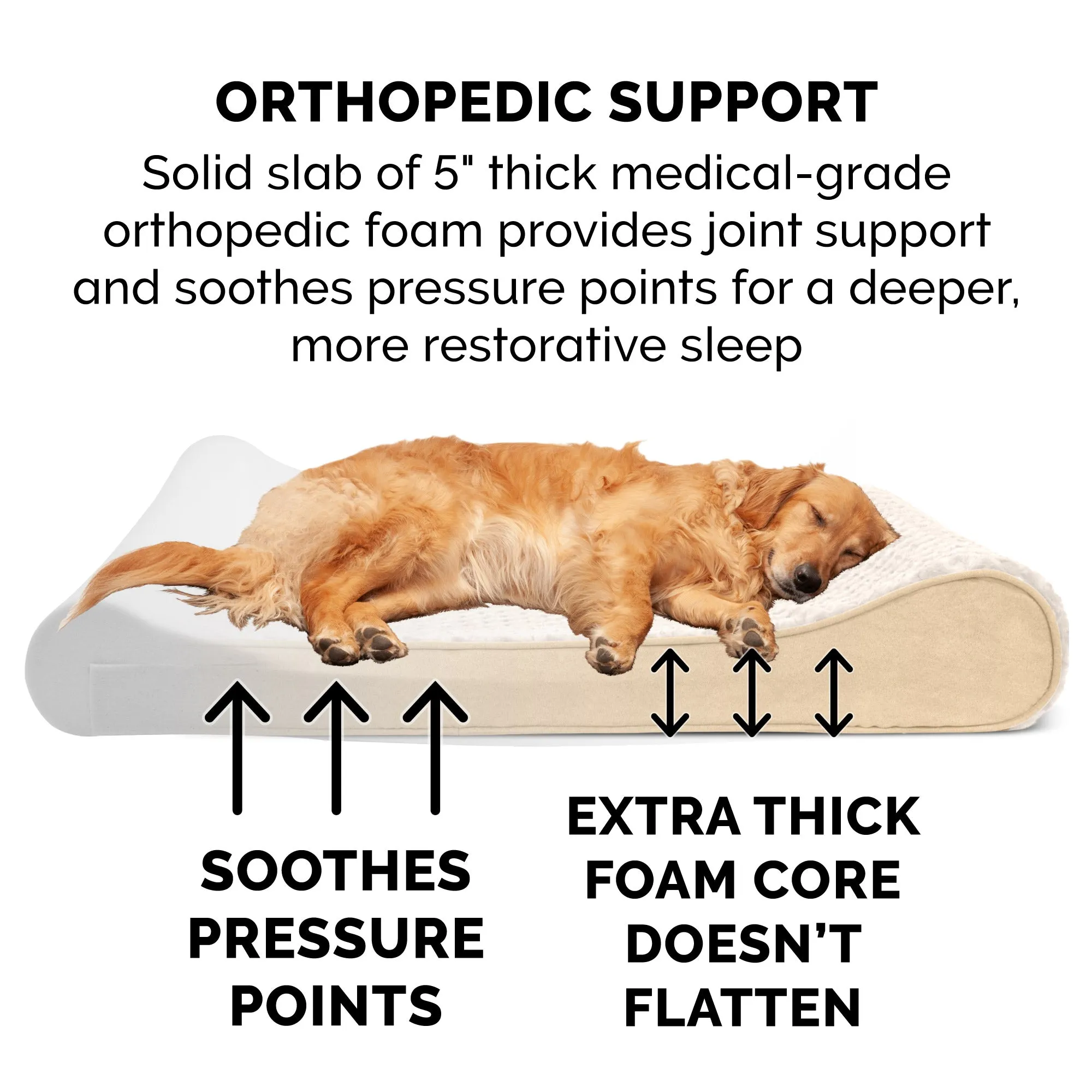 Ultra Plush Luxe Lounger Pet Bed