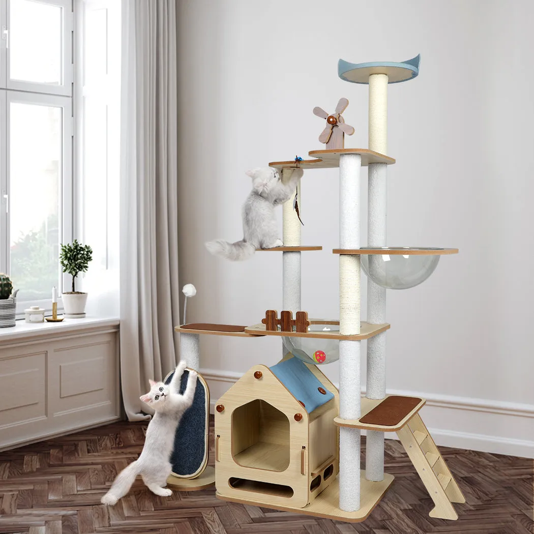 Windmill Wood Cat Condo House 168cm