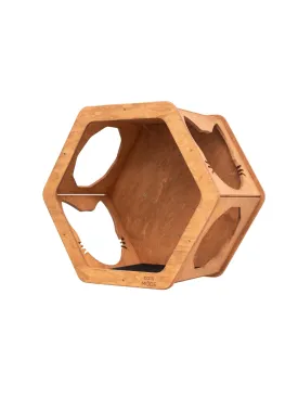 Wooden Cat Shelf Oak